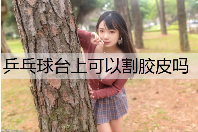 乒乓球台上可以割胶皮吗