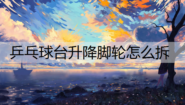 乒乓球台升降脚轮怎么拆